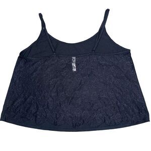 Womens Camisole Top 1X Lace Festival Party Fairy Grunge Whimsigoth Cami Sheer